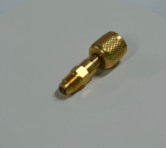 Amazon.com: R32/R454B/A2L Brass Refrigerant Adapter, 1/4